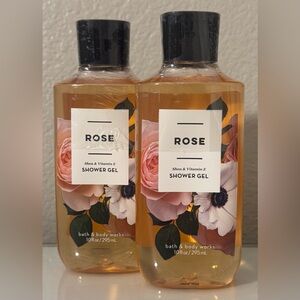 Bath & Body Works Rose Body Wash Set